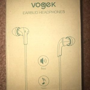 Black earbuds